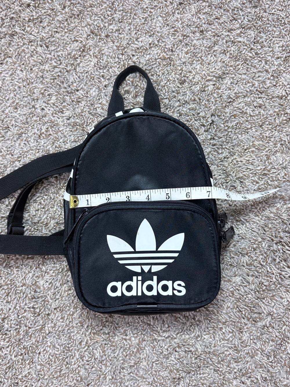 adidas Black Mini Backack - Picture 3 of 5